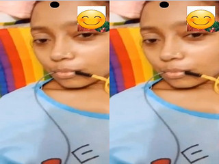 Shy Desi Girl Shows For Lover Part 1