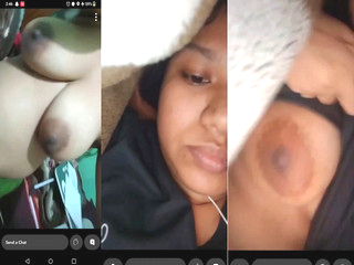 Cute Desi Girl Shows Boobs