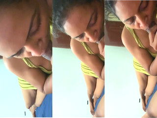 Sexy Lankan Girl Blowjob Part 1