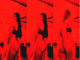 Cute Desi Girl Shows Ass and pussy