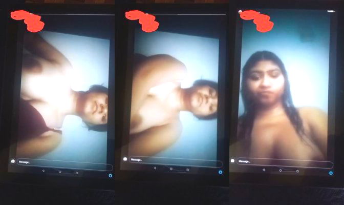 Cute Desi Girl Shows Boobs