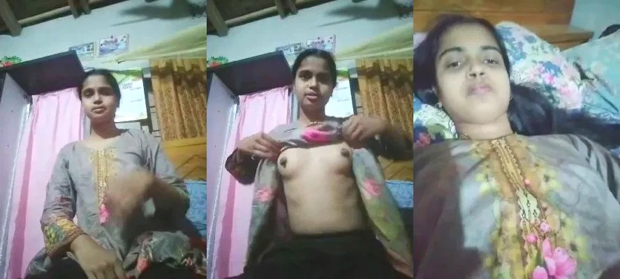 Cute Desi Vlg Girl Shows her Boobs and Pussy Part 1
