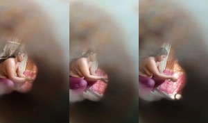 Cute Desi Vlg Girl Bathing Capure