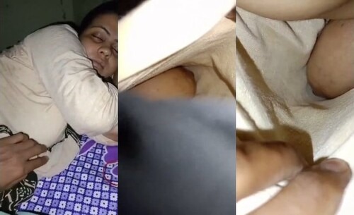Desi Sleping Wife Boobs Video Capture