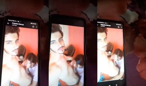 Cute Desi girl Sucking Dick