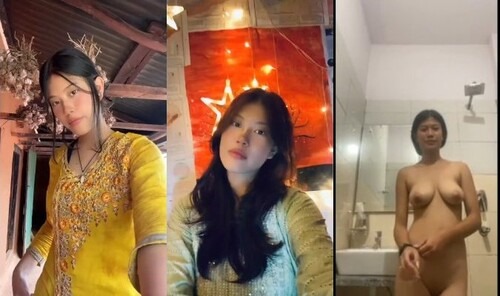 Cute Nepali Girl Shows For Lover