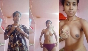 Desi Boudi Striping and Shows nude Body