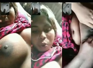 Sexy Desi Girl Shows Nude Body on VC
