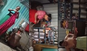 Desi Aunty Changing Cloths