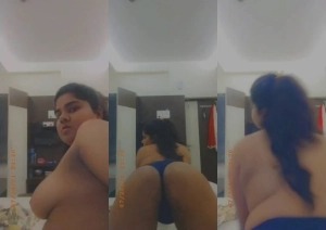 Horny Desi BBW Girl Shows Boobs