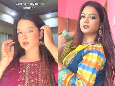 Beautiful Babe Showing With Clear Talking